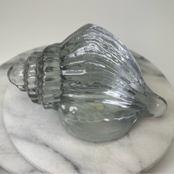 Conch Shell Art Glass Paperweight - Picture 4 of 12
